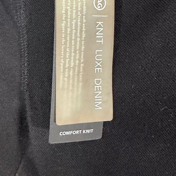 AG Adriano Goldschmied Knit Luxe Denim Pants Womens 25 Legging Super Skinny NEW - Picture 8 of 9